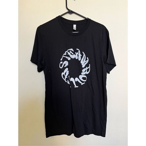 Steamroller Rock Band Black Logo T Shirt Dead Daisies Whitesnake DIO Ozzy M - Picture 1 of 4